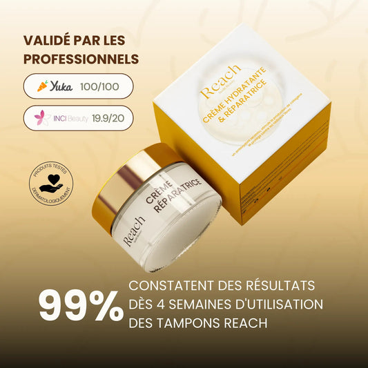 Crème Hydratante & Réparatrice au curcuma - Reach Paris